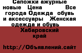 Сапожки ажурные новые › Цена ­ 2 000 - Все города Одежда, обувь и аксессуары » Женская одежда и обувь   . Хабаровский край